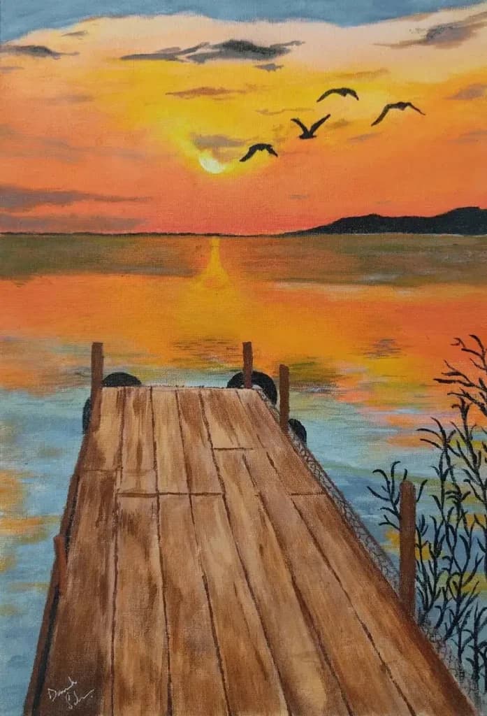 Gloaming Sunset