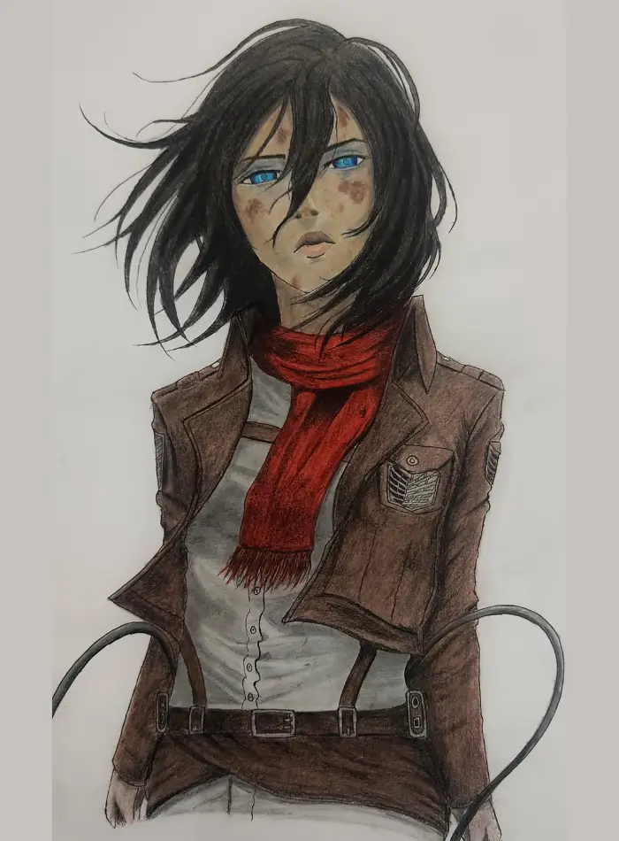 Mikasa Ackermann Art