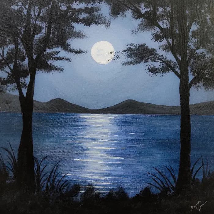 Moonlight at Night